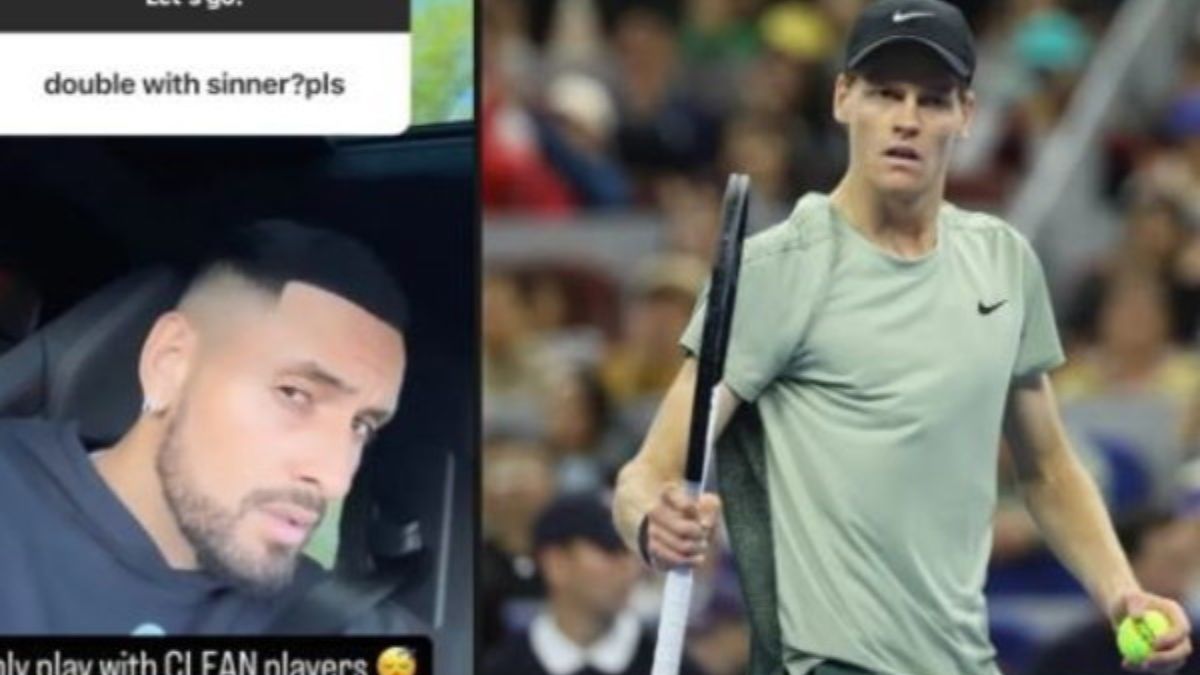Jannik Sinner Kyrgios doppio