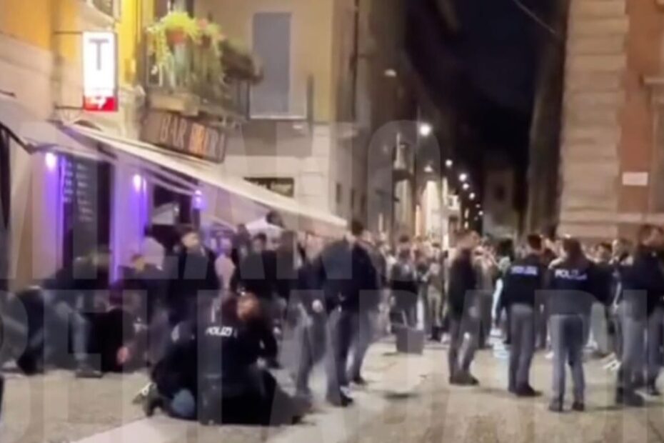 Milano rissa poliziotti feriti