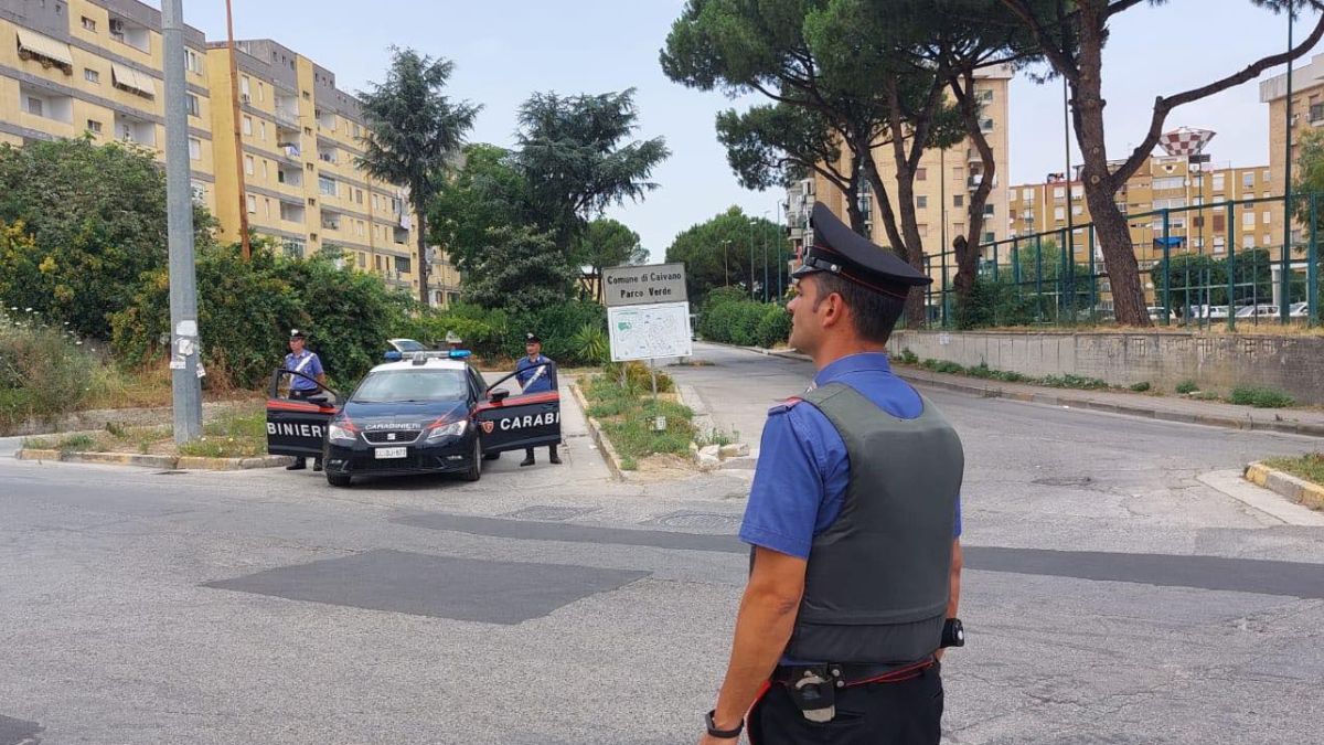Caivano blitz piazze spaccio