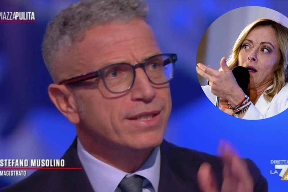 Piazzapulita Musolino Meloni pericolosa