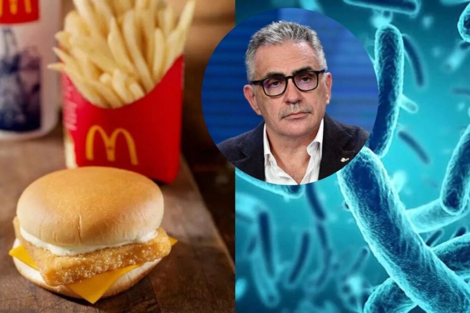Escherichia hamburger McDonald's Pregliasco