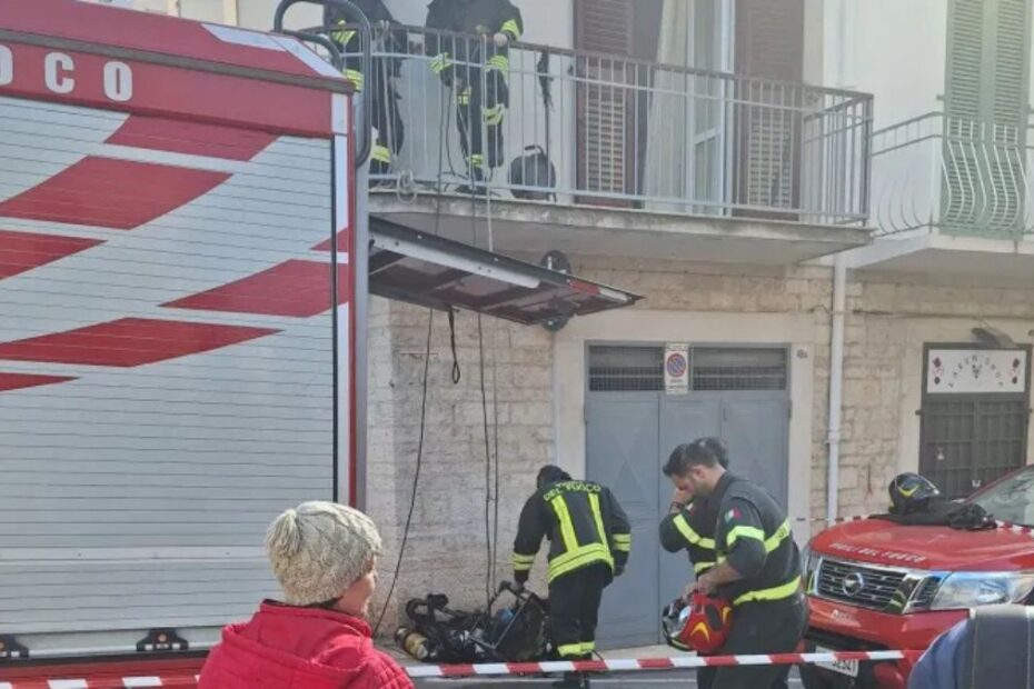 incendio Barese morta coppia