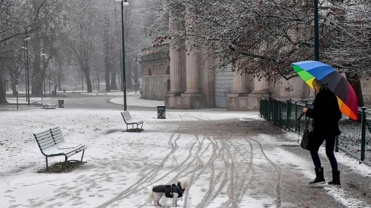 perturbazione invernale vento neve