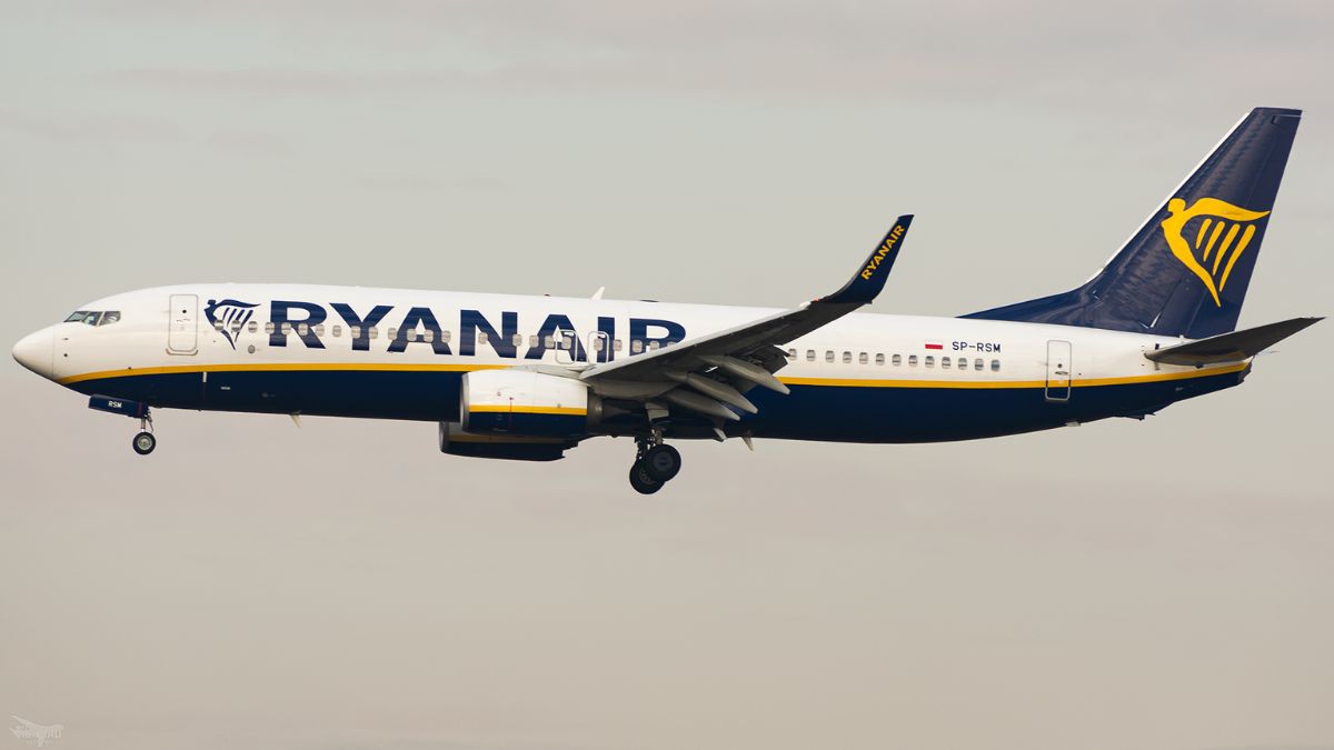 Rissa volo Ryanair Bergamo
