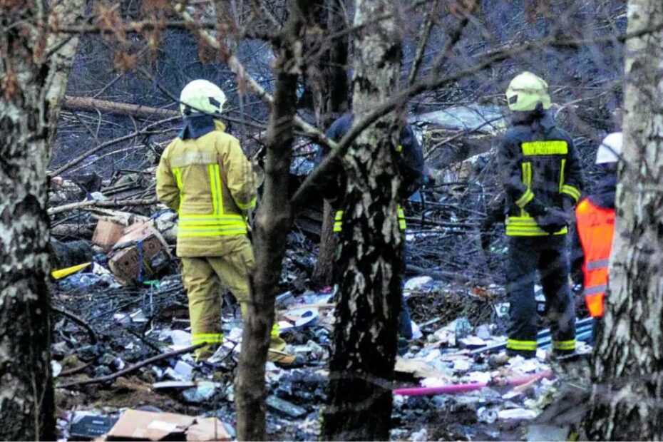 aereo precipitato Vilnius Baerbock