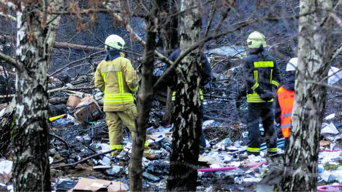 aereo precipitato Vilnius Baerbock