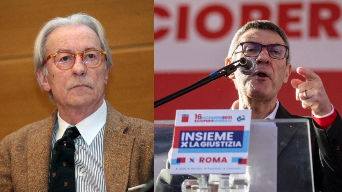 Feltri Landini toccato fondo