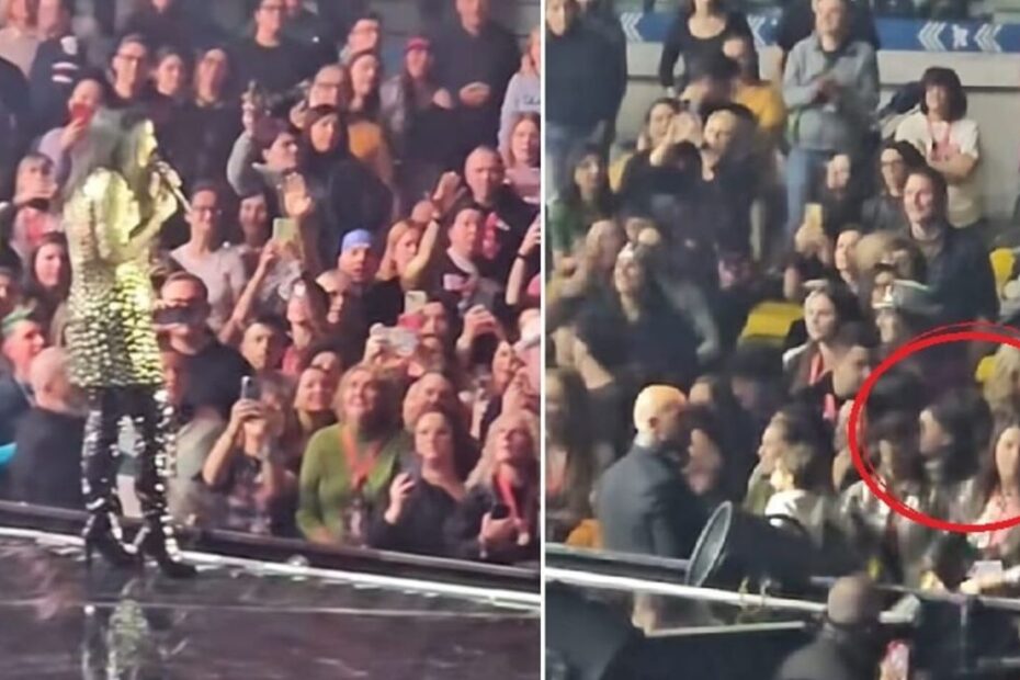 Laura Pausini ferma concerto