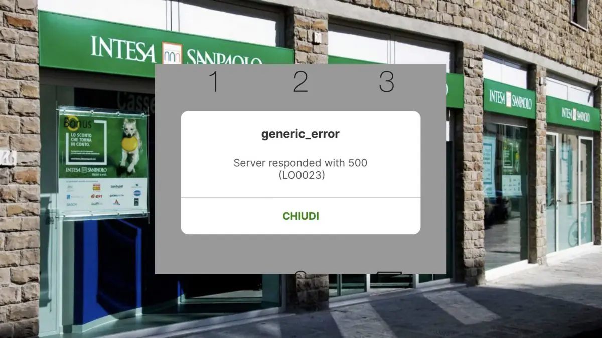 Intesa San Paolo down app
