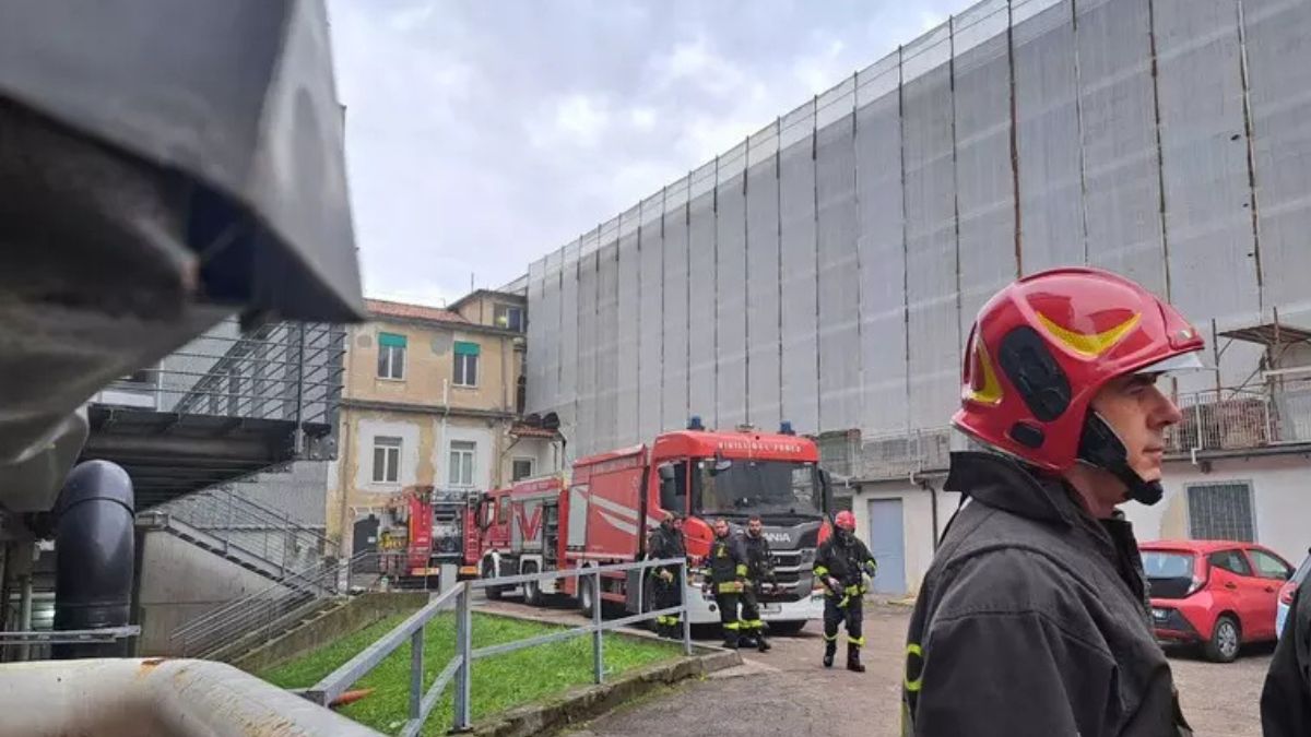 incendio lavanderia ospedale Vicenza