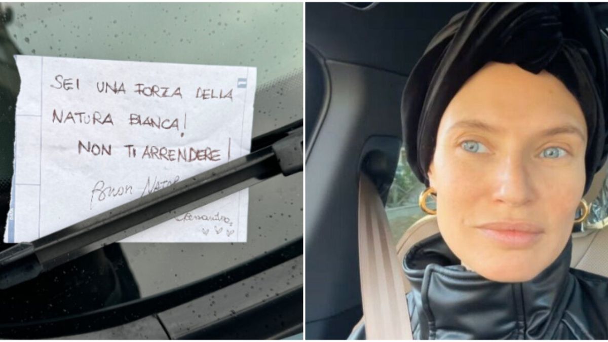 Bianca Balti biglietto fan