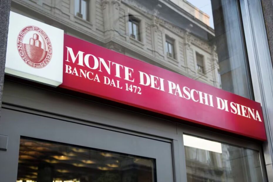 Monte Paschi Siena down