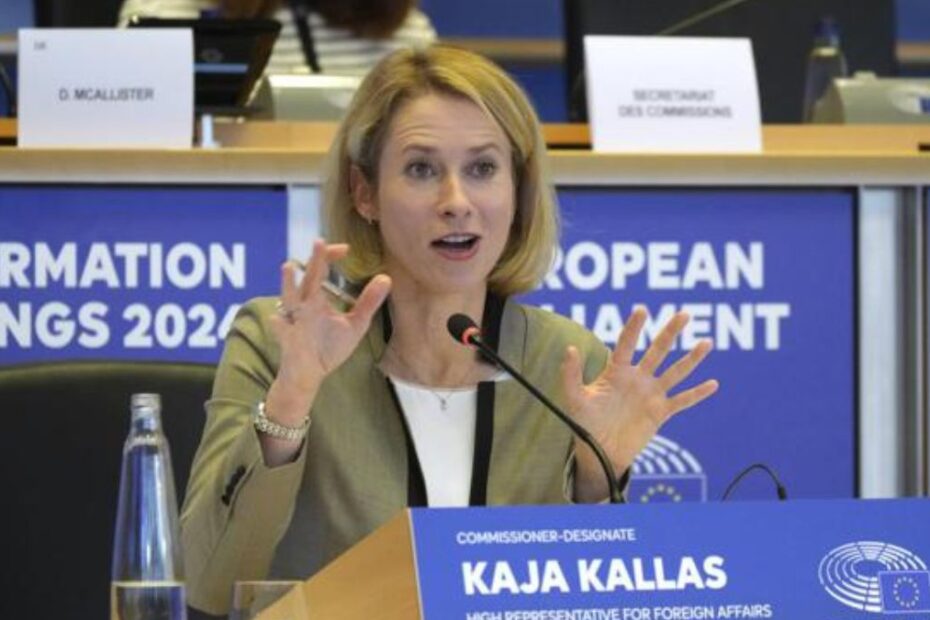 Kaja Kallas Putin debole