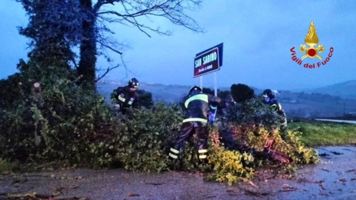 Marche allerta vento temporali