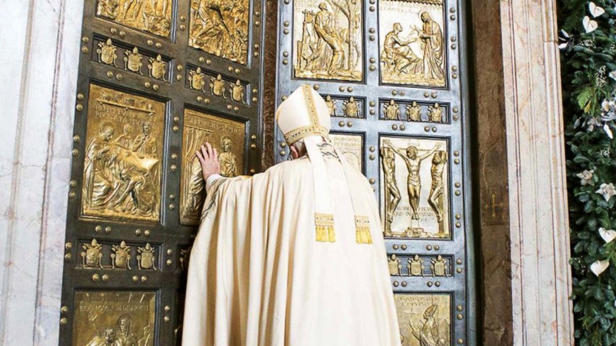 Apertura Porta Santa Giubileo 2000 Giubileo, il 24 dicembre l'apertura della Porta Santa di San Pietro: il
