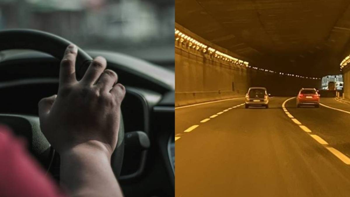finestrini chiusi nei tunnel