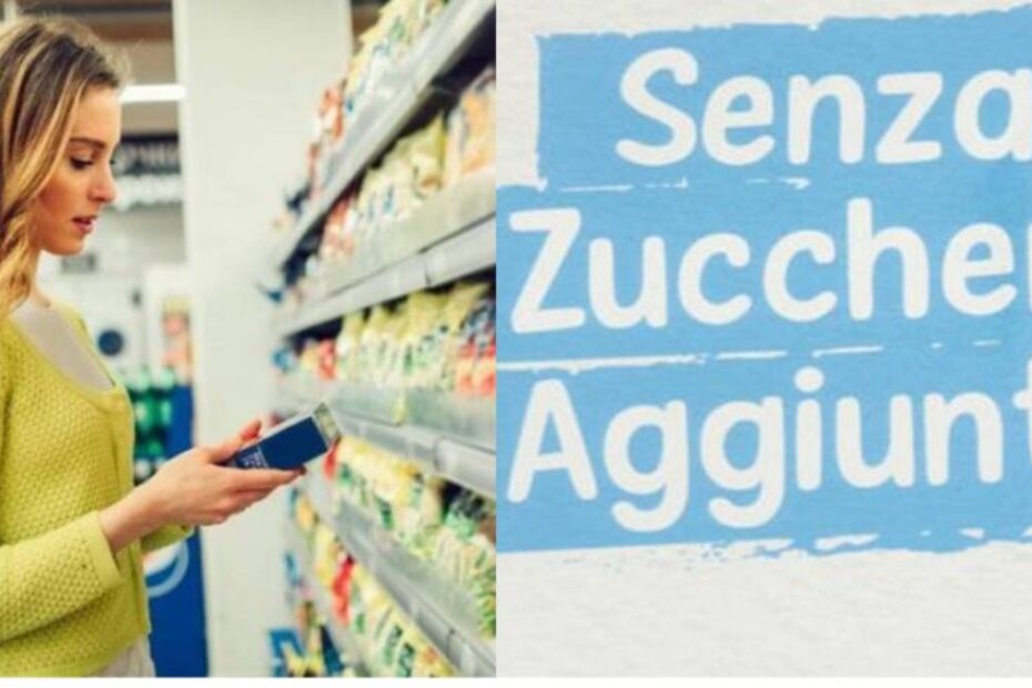 senza zuccheri aggiunti