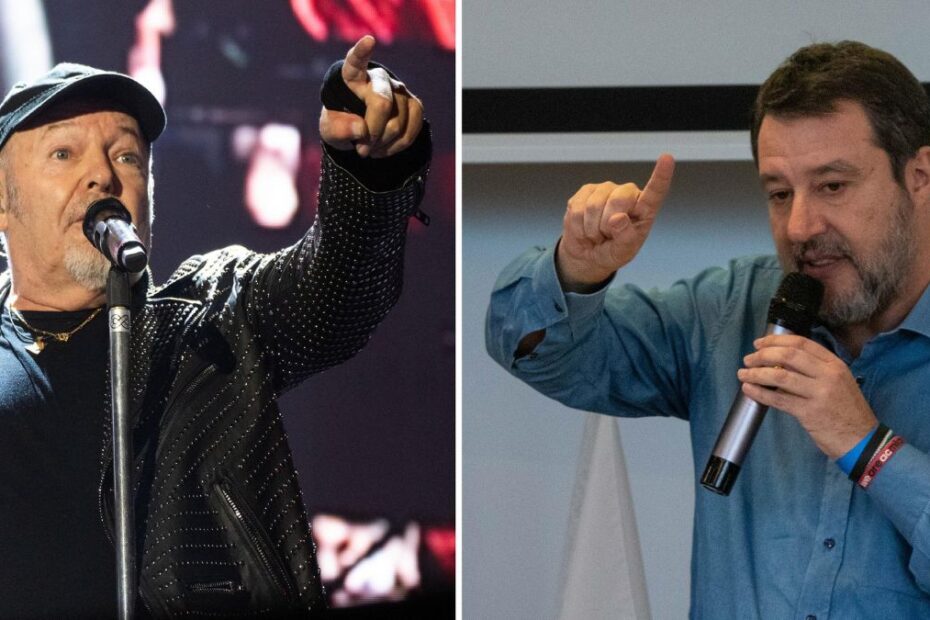 Vasco Rossi codice strada Salvini