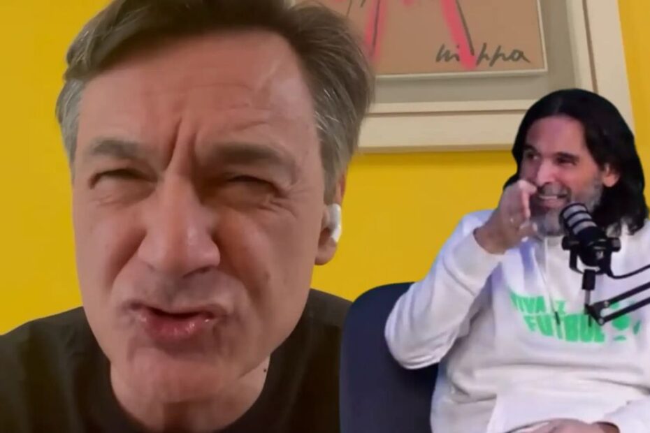 Adani insulta Caressa reazione
