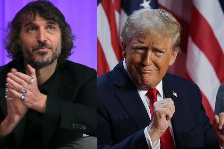 Trump presidente Cruciani esulta