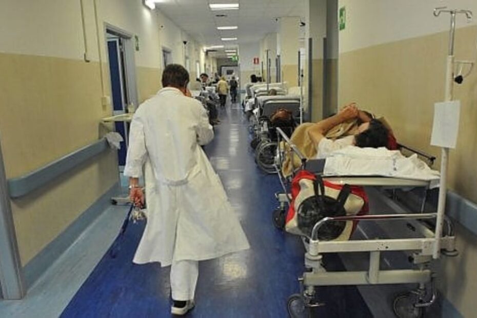 cade barella ospedale muore