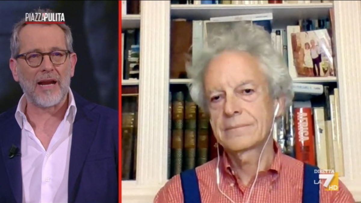 Piazzapulita Rampini Formigli Biden