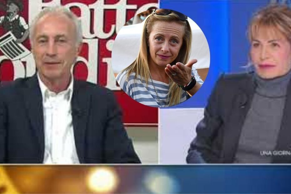 Meloni indagata Travaglio Gruber