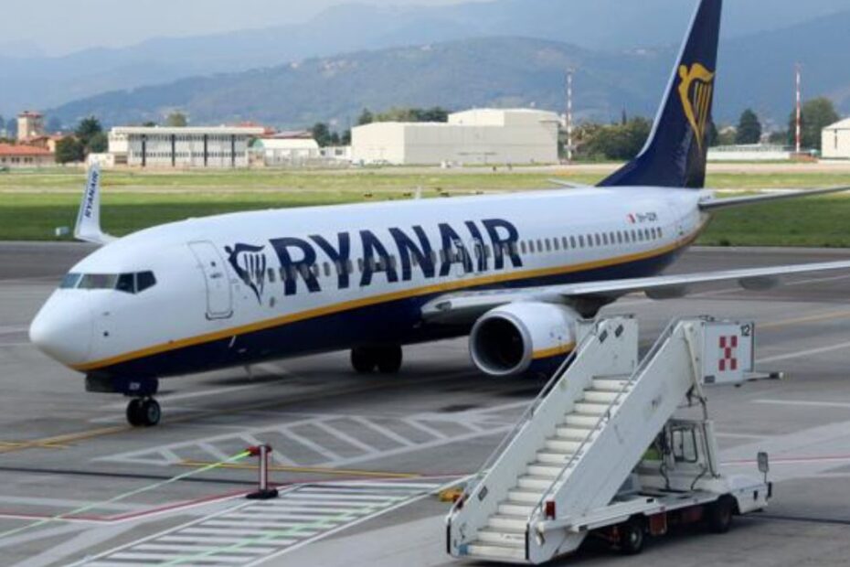 passeggero atterraggio Ryanair risarcimento