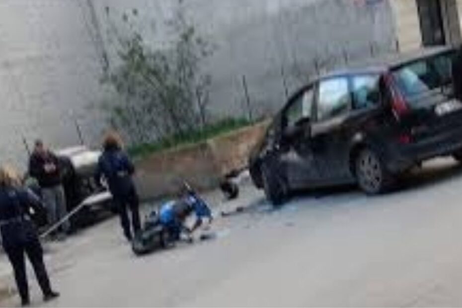scappa polizia scooter Ragusano