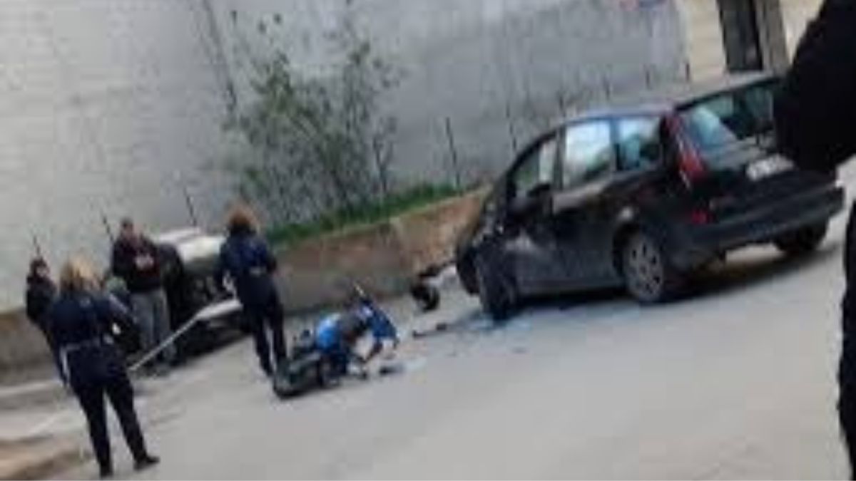 scappa polizia scooter Ragusano
