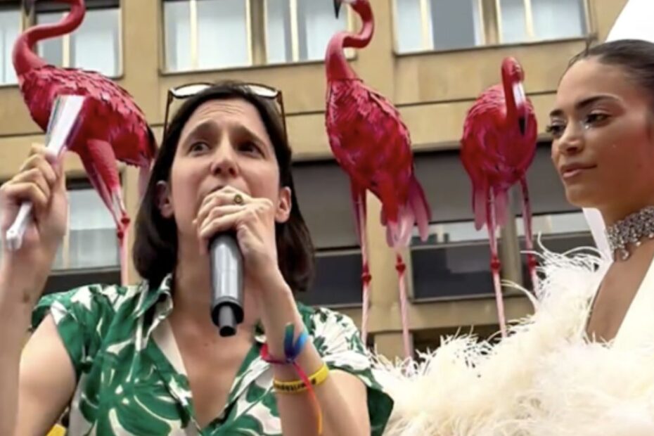 Elodie Schlein carisma Meloni
