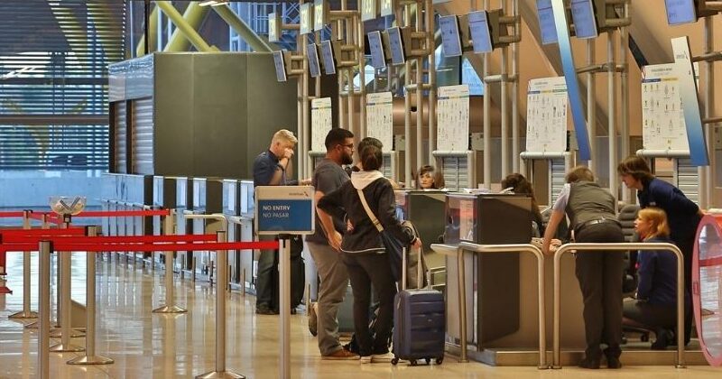 Bomba inesplosa in aeroporto