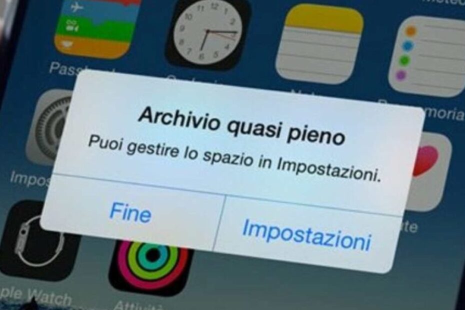 memoria del telefono piena