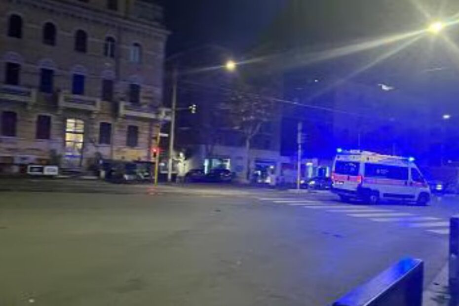 ferito coltellate stazione Trastevere