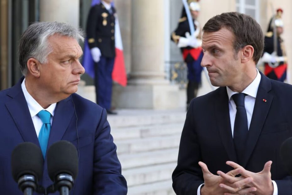 vertice Parigi Macron Orban