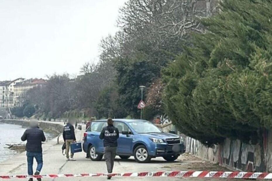 cadavere Po centro Torino