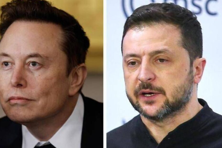 Musk Zelensky cadaveri soldati