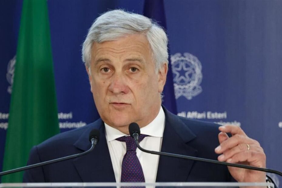 Tajani Palestina non esiste