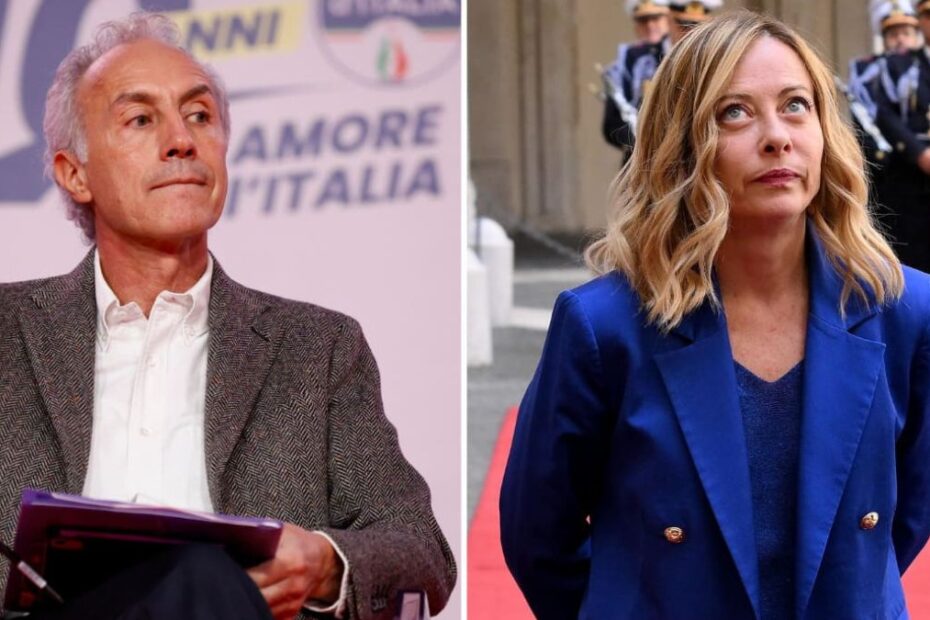 Travaglio Meloni Almasri Totò