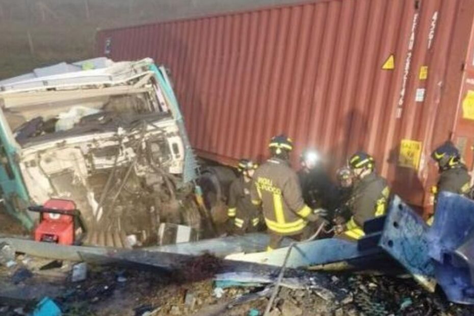 incidente Brebemi uomo auto