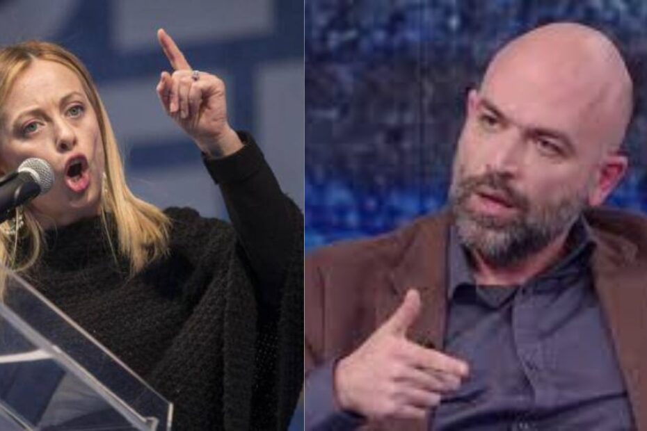 Saviano Fazio Meloni banditi