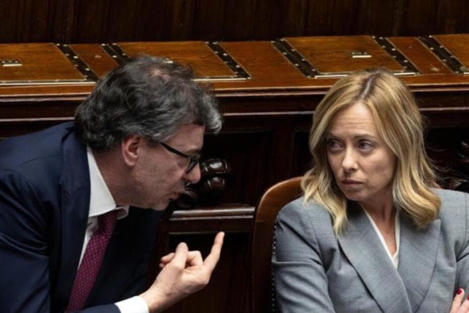 bollette Giorgetti irritato Meloni