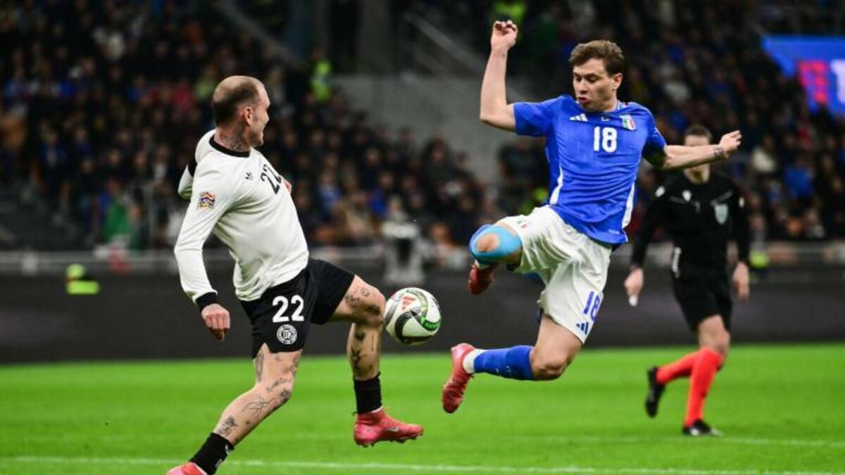 Italia Germania: gli azzurri partono forti, 1 0 a fine primo tempo Italia Germania: gli azzurri partono forti, 1 0 a fine primo tempo
