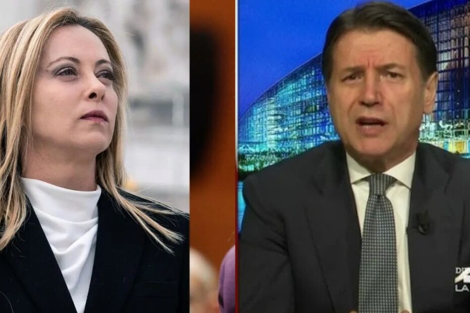 riarmo Conte Meloni ridicola