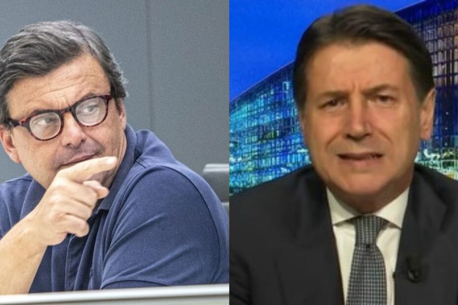 Calenda Conte pedata sedere