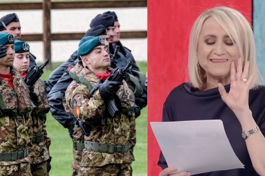 Luciana Littizzetto lettera militare