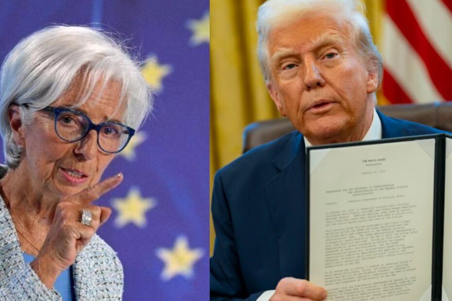 Bce Lagarde dazi Usa