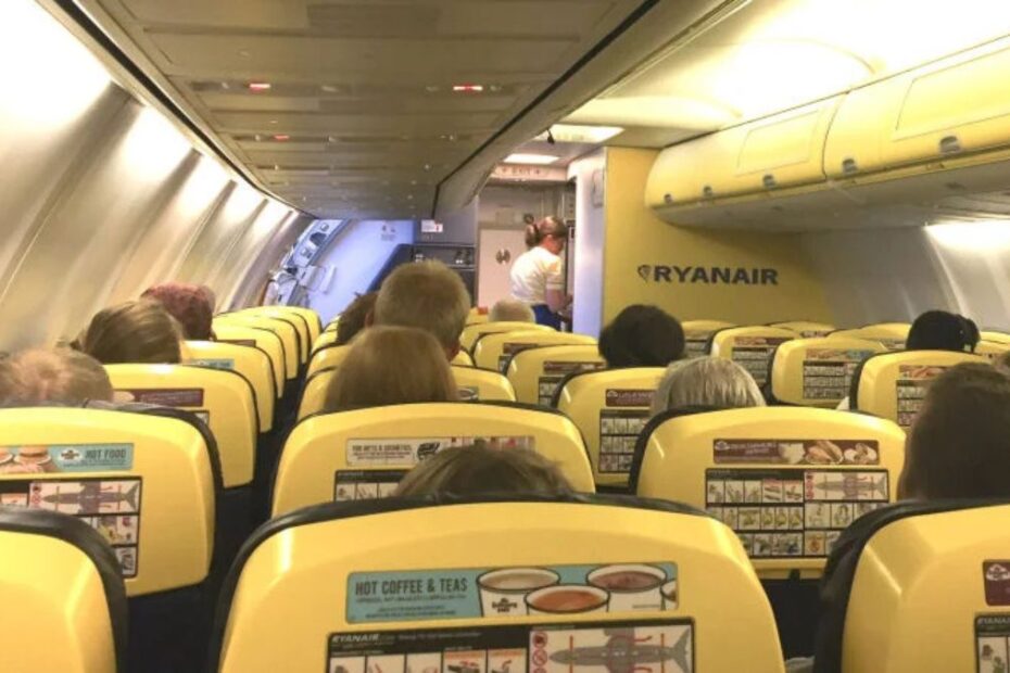 Ryanair precipita centinaia metri