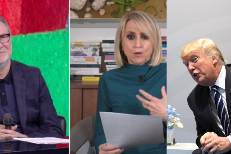 Trump lettera Littizzetto Fazio