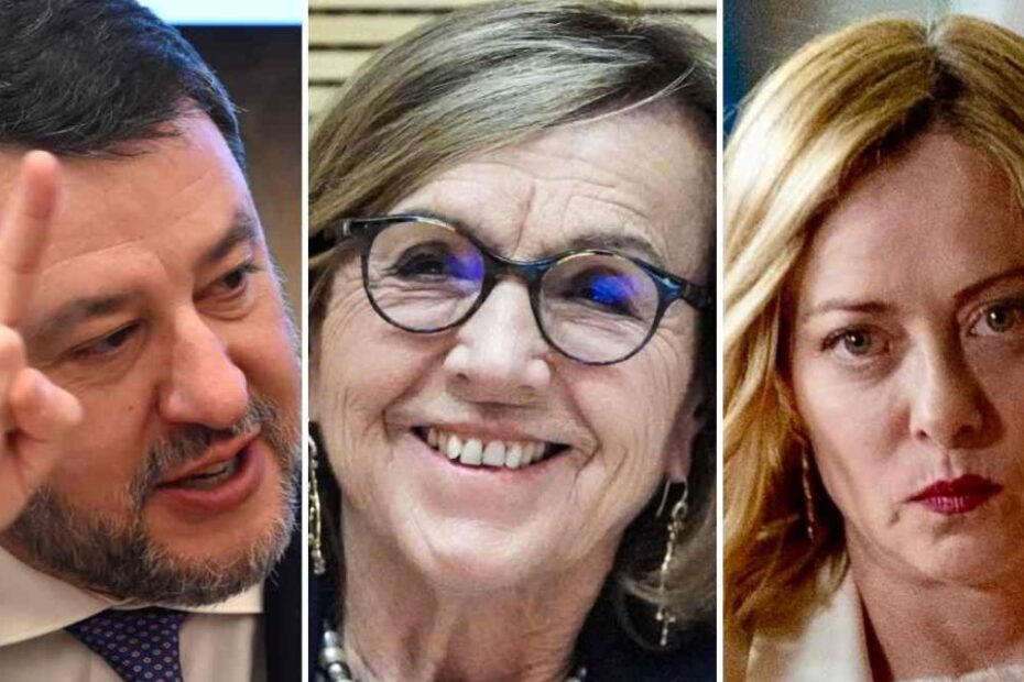 Meloni Salvini Fornero penoso